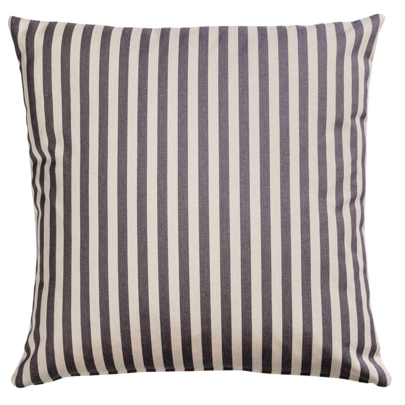 Striped Cushion, 43x43cm, Feather filled