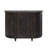 Commode d'appoint courbée 3 portes