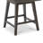 Aleksy Swivel Upholstered Counter Stool with Solid Wood Frame-87939653-87939663