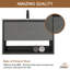 Ensemble de meuble-lavabo mural simple 30 po-295985784
