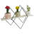 Mengiste Geometric Floating Wall Mount Shelf, Geometric Floating Modern Shelf For Wall Décor