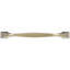 Poignée à poignée Twist Collection - 5-1 / 16 po Poignée d'armoire encastrée nickel doré - Quincaillerie transitionnelle pour tiroirs et armoires-116262357-98154868