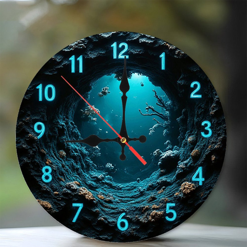 Horloge murale Ocean Cave