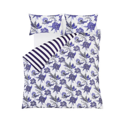 Doodles and Daydreams Royal Blue Bedset