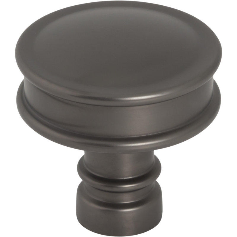 Cranford 1 1/4" Diameter Round Knob, Ash Gray