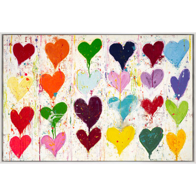 «Messy Heart» par Yaffa G - reproduction sur toile