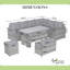Andretta Garden Lounge Set with Cushions