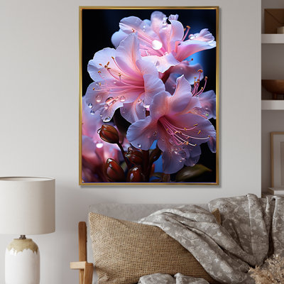 " Transparent Rhododendron Flowers Beauty "