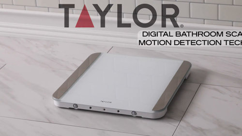 Taylor Glass Digital Bath Scale, Monitoring & Testing, Beauty & Health