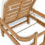 Chaise longue de patio en bois d'acacia avec dossier réglable Cade-206432567-228328279