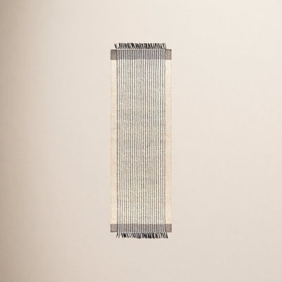 Tina Handmade Wool Gray Rug