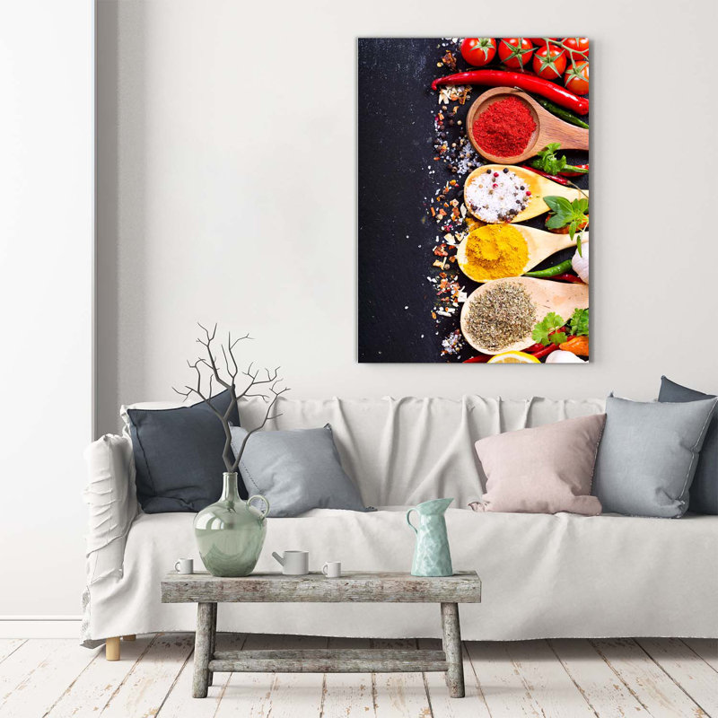 Spices - Wrapped Canvas Print