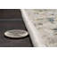 Tapis beige tissé à la machine Bullis-30689087