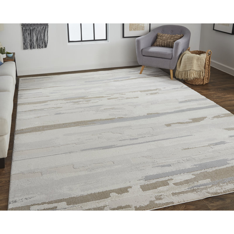 Abstract Indoor Rug, Rectangle 10' x 14'