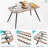 Outdoor 4 Pieces Patio Conversation Set With Cushions-1973913287