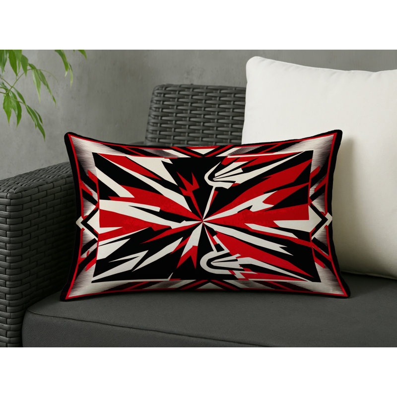 Prism Indoor And Outdoor Throw Pillow, Rectangle 20"H x 14"W