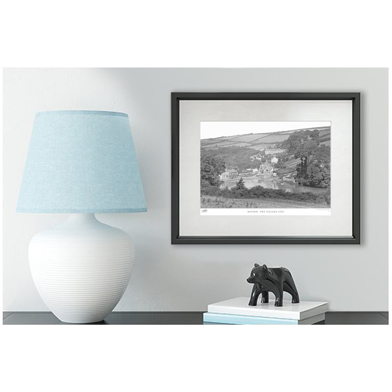 Batson, The Village 1922 - Single Picture Frame Print, 40cm H x 50cm W x 2.3cm D
