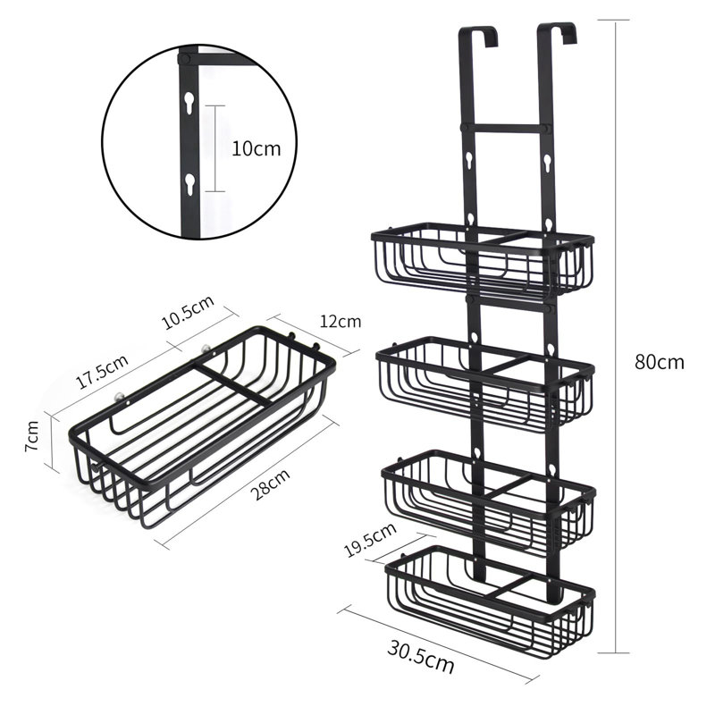 Nicloe Stainless Steel Shower Caddy