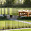 Outdoor Decorative Metal Garden Fence Panels Picket Design Anti-Rust Fencing Panels Animal Barrier-130056832-130125510