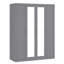 4 Door Wardrobe with Mirror-1904197911