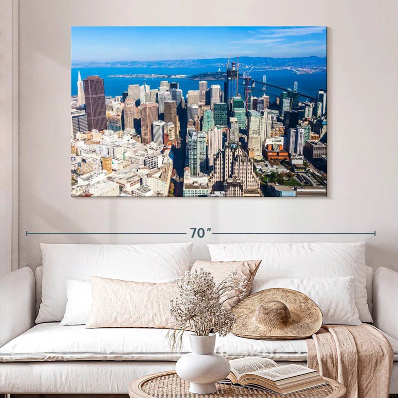 Nicci Downtown San Francisco, 34" H x 51" W