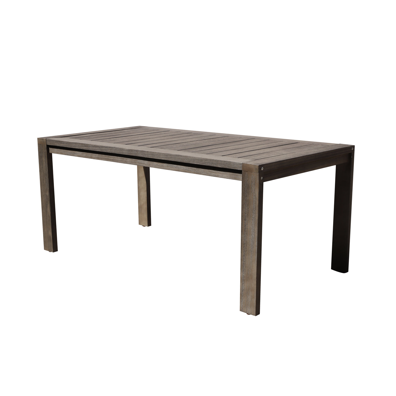 Joly 87" Eucalyptus Patio Dining Set