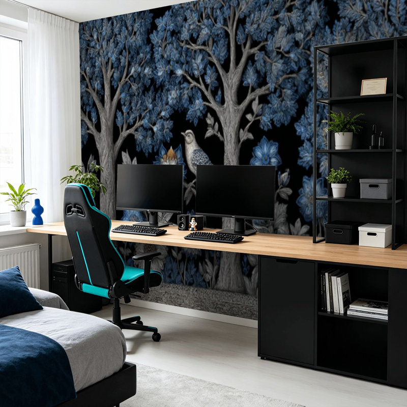 Papier peint adhésif auto-adhésif moderne pour la chambre à coucher Peel and Stick L 100 po x l 144 po