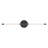 Motif Aluminum LED Wallchiere