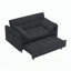 Causeuse avec lit escamotable pour le salon-129704921
