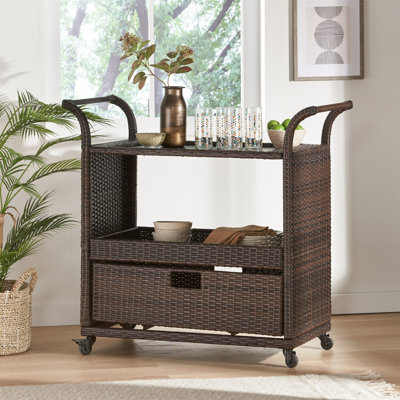 Corona Bar Cart(No Include Stool)