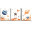 3 Piece Wrapped Canvas Wall Art-98657841