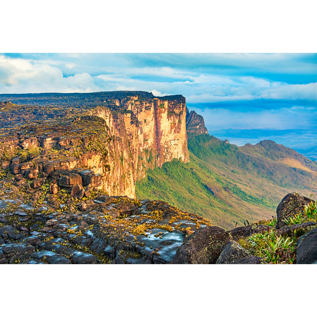 Berg Roraima Venezuela Brasilien Guyana von Benedek - Kunstdrucke auf Leinwand ohne Rahmen