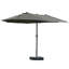 Parasol de patio extérieur avec base