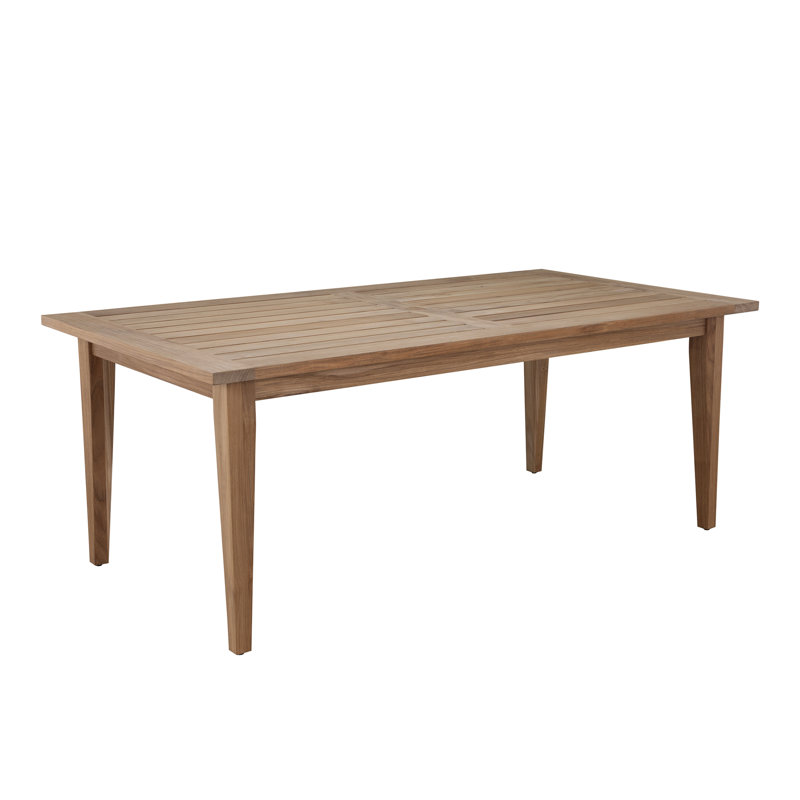 Croquet Teak Outdoor Dining Table