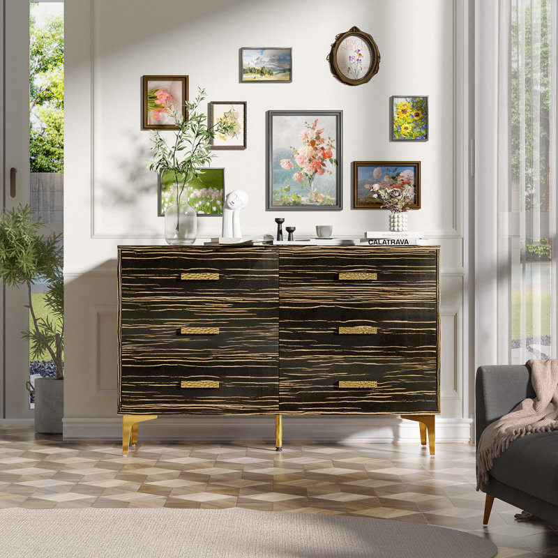 Commode 6 tiroirs Classy Beesan