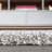 Cantera Shag Plush Tassel Moroccan Geometric Trellis Gray/Cream Rug-1039487250