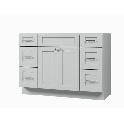 Ensemble de meuble-lavabo simple 48 po avec base de tiroir Disar