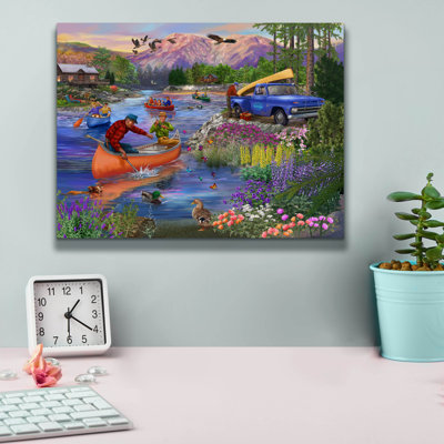 «The Canoe Crowd» par Bigelow Illustration