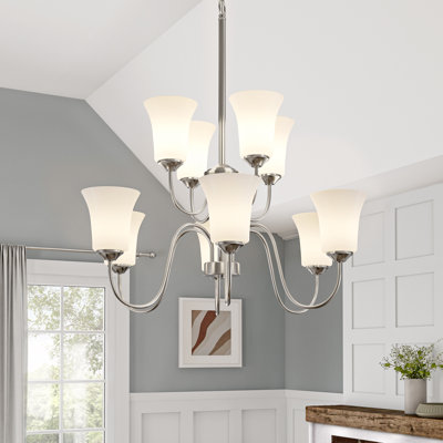 9 - Light Dimmable Classic / Traditional Chandelier