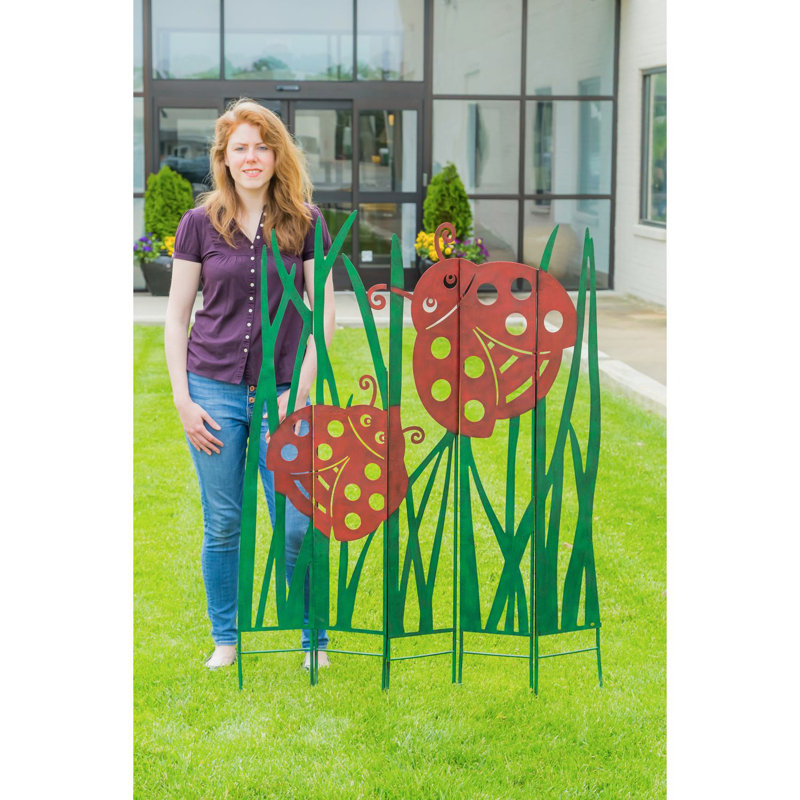 Plaque de jardin Schindler, H 55,75 po x l 41 po x P 0,5 po