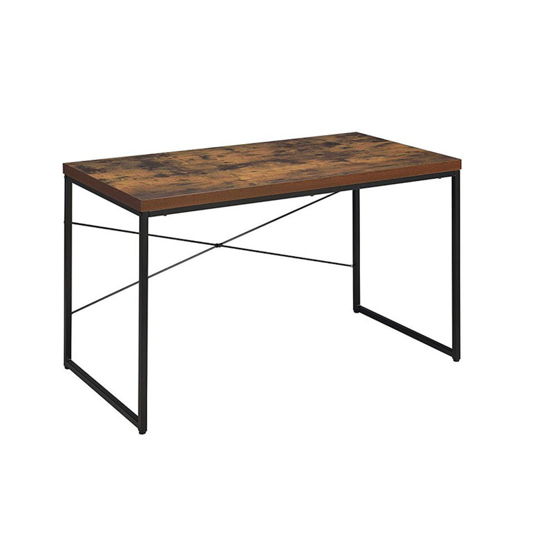 Bureau d'écriture de style industriel 1pc, Chêne