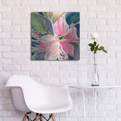 «Floral Burst 1» par Kristy riz, art mural en métal