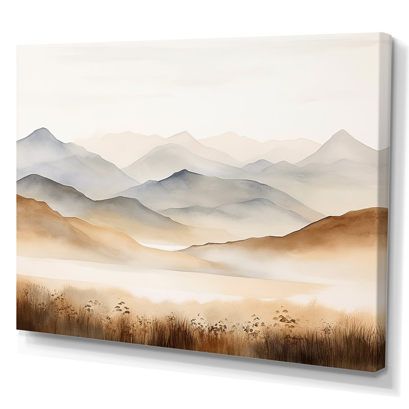 Mountain Silent Beauty II, Toile tendue, 30" H x 40" W
