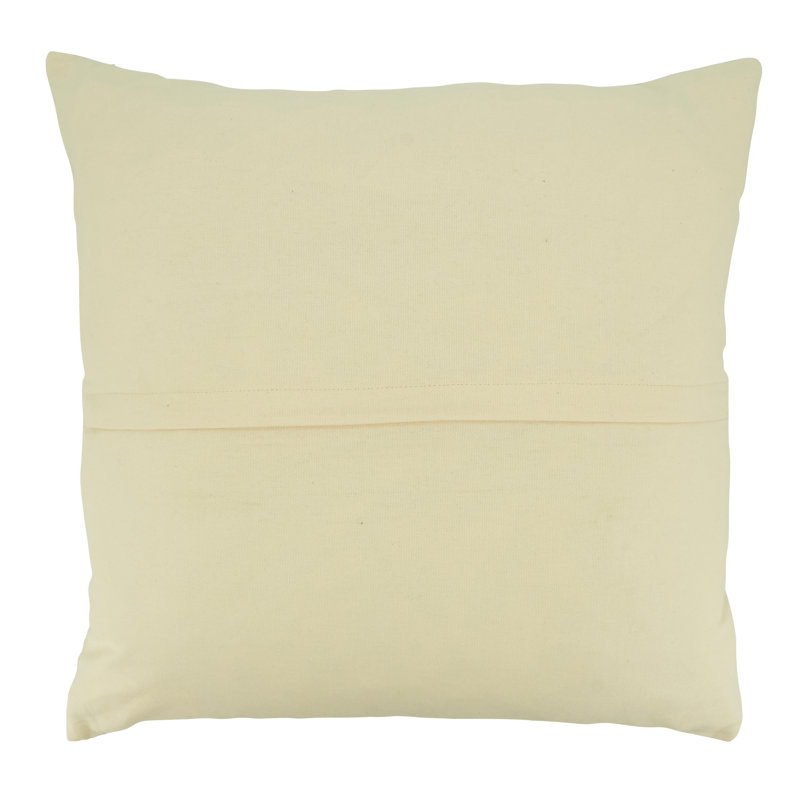 Elka Collection Cotton Throw Pillow, Pillow Cover Only - No Insert