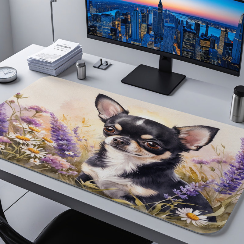 Polyester Desk Pad, 23.6x13.8