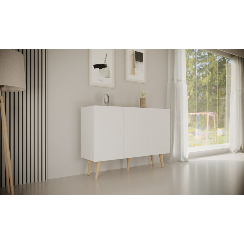 Kaylani 120cm Sideboard, White