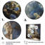 Cottage bleu ensoleillé papillon II - art mural papillon-199346686-199346681