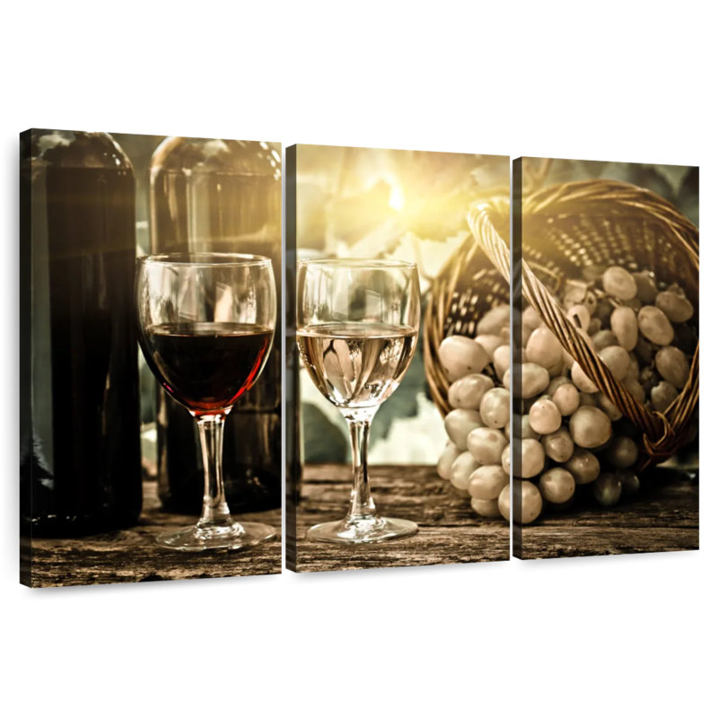 Yarlin Spring Vineyard Wine, 24" H x 38" W
