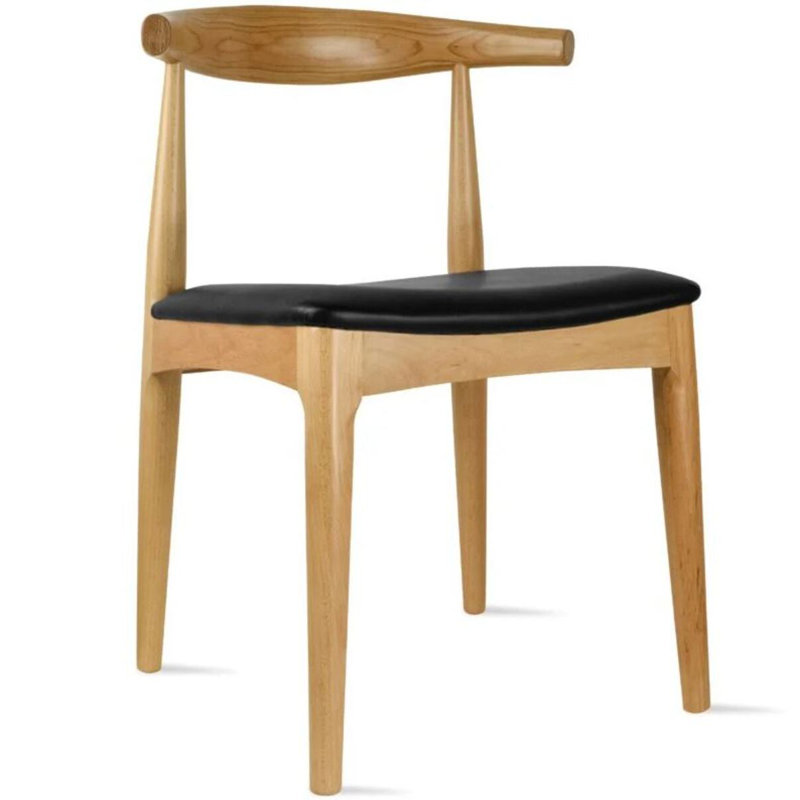 Fauteuil sans accoudoirs Keelson Wobell, Bois de frêne