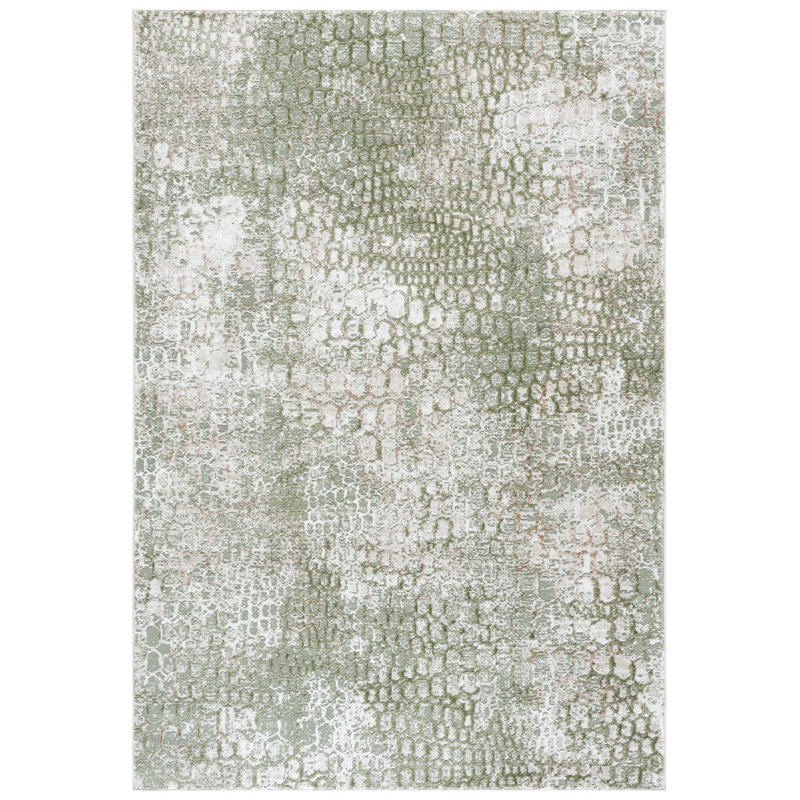 Tapis d'intérieur abstrait Carter Performance, Square 6'-7